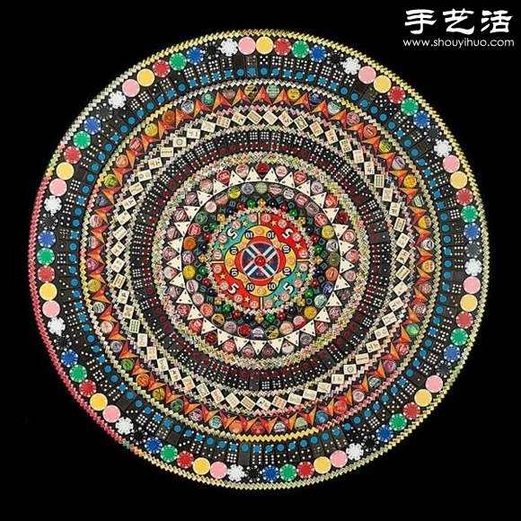 博彩道具创意DIY精美震撼曼陀罗轮(图4)