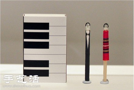 火柴棍创意DIY有趣的人物形象(图4) 火柴棍创意DIY有趣的人物形象(图4)