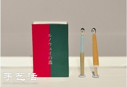 火柴棍创意DIY有趣的人物形象(图6) 火柴棍创意DIY有趣的人物形象(图6)