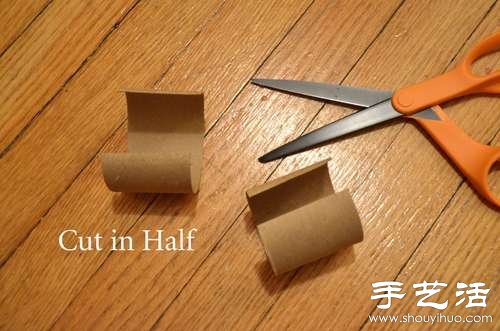卫生纸卷筒变废为宝DIY漂亮花朵(图6)