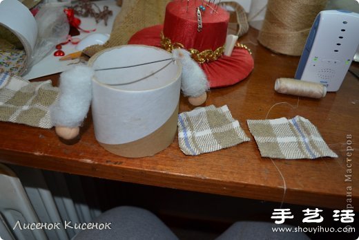 透明胶桶变废为宝手工DIY小矮人玩偶/人偶(图8)
