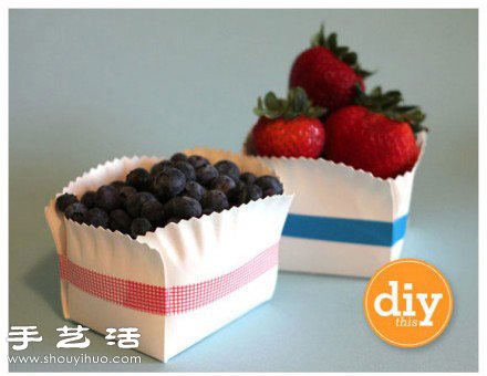 纸盘废物利用手工DIY迷你收纳盒 - 诺云双维造物网