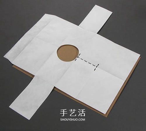 折纸皮夹钱包的教程 带卡包功能纸钱包的折法(图6)