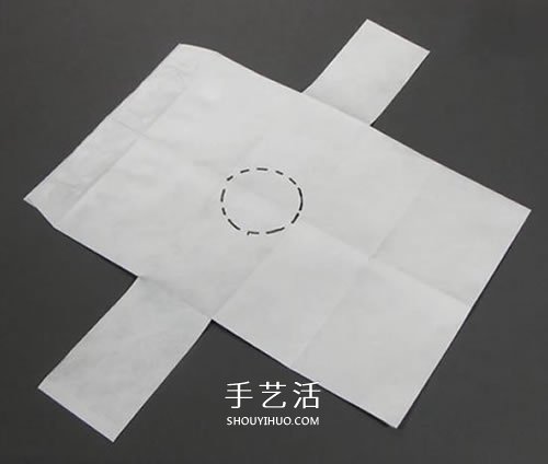 折纸皮夹钱包的教程 带卡包功能纸钱包的折法(图5)