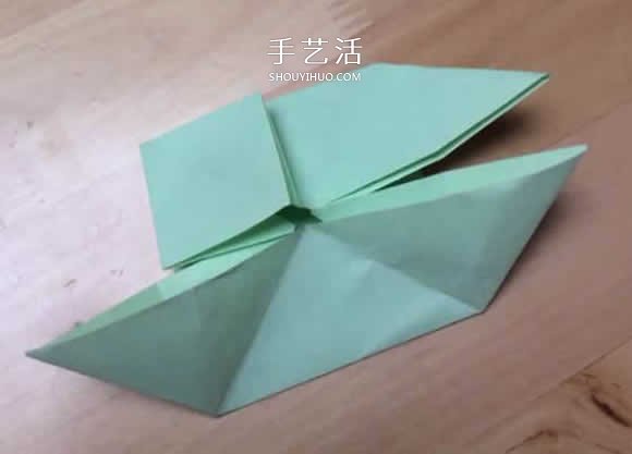 旋转纸陀螺怎么折图解 简单花型陀螺折纸教程(图11) 旋转纸陀螺怎么折图解 简单花型陀螺折纸教程(图11)