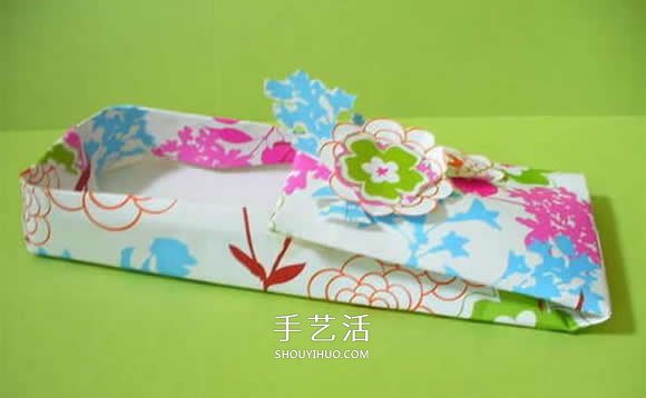 纸拖鞋的折纸方法图解 儿童怎么折拖鞋折法 - 诺云双维造物网