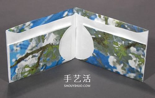 折纸皮夹钱包的教程 带卡包功能纸钱包的折法(图11)