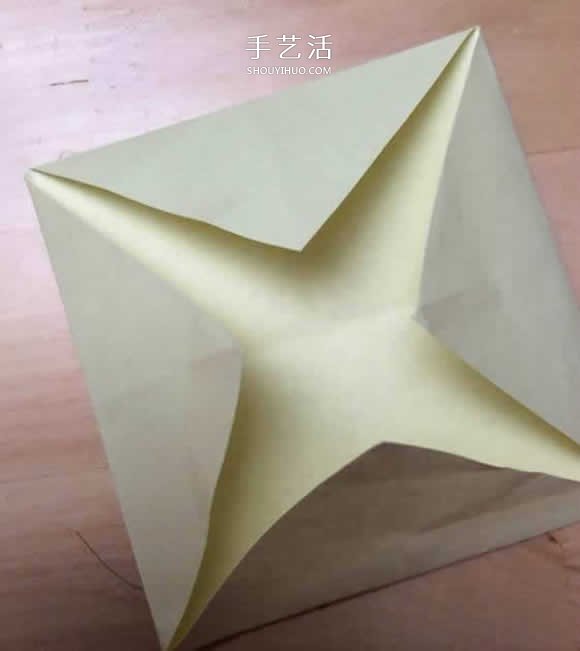 旋转纸陀螺怎么折图解 简单花型陀螺折纸教程(图27) 旋转纸陀螺怎么折图解 简单花型陀螺折纸教程(图27)