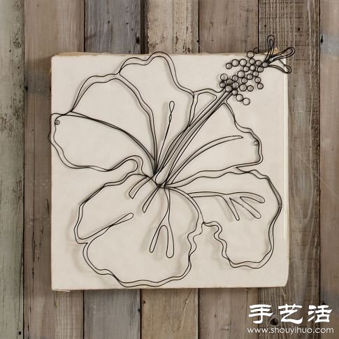 铁丝手工DIY的精美工艺品(图3)