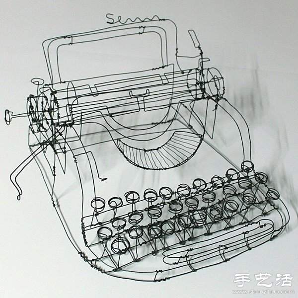 铁丝手工DIY的精美工艺品(图6)