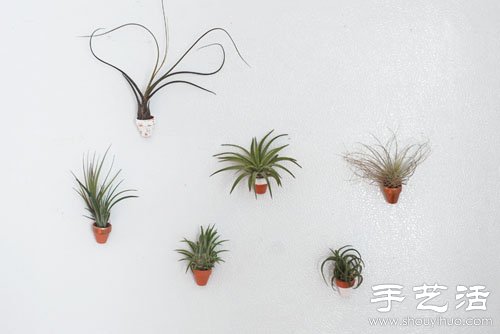 DIY手工制作迷你盆栽冰箱贴(图3)