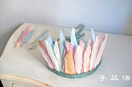 手工羽毛发饰/帽子制作图解教程 - 诺云双维造物网