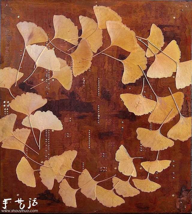 电子垃圾DIY环保艺术画(图6) 电子垃圾DIY环保艺术画(图6)