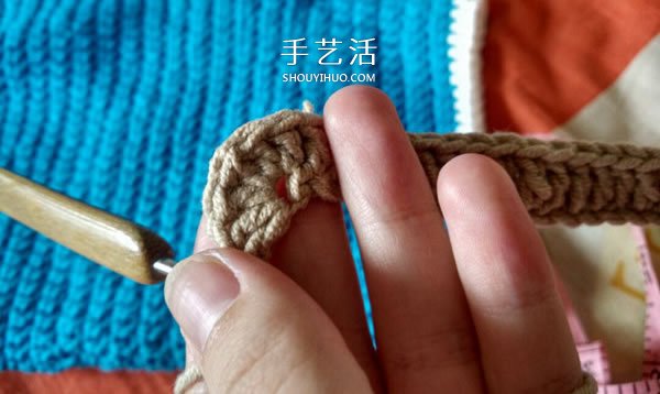 宝宝背带裤编织图解 钩针编织儿童毛线背带裤(图13)
