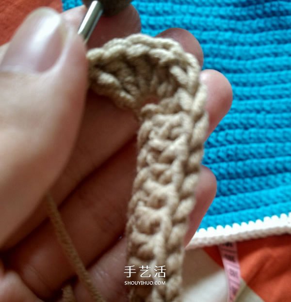 宝宝背带裤编织图解 钩针编织儿童毛线背带裤(图12)