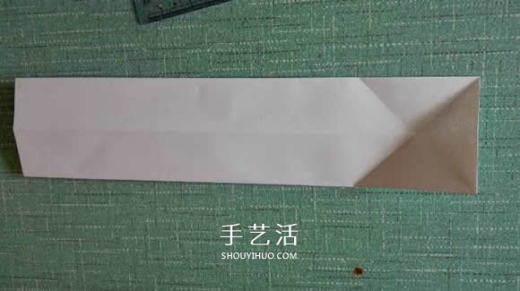 简单现代兵器折纸教程 可爱小坦克的折法图解(图6)