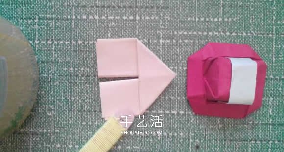 简单小帽子的折纸方法 带帽檐帽子怎么折图解(图6)