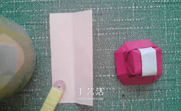 简单小帽子的折纸方法 带帽檐帽子怎么折图解(图4)