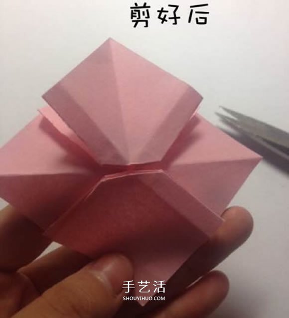 折纸蝴蝶结的步骤和图解 简单的蝴蝶结怎么折(图7)