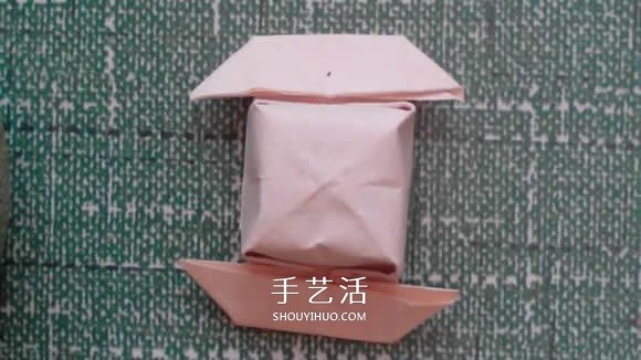 简单小帽子的折纸方法 带帽檐帽子怎么折图解(图11)