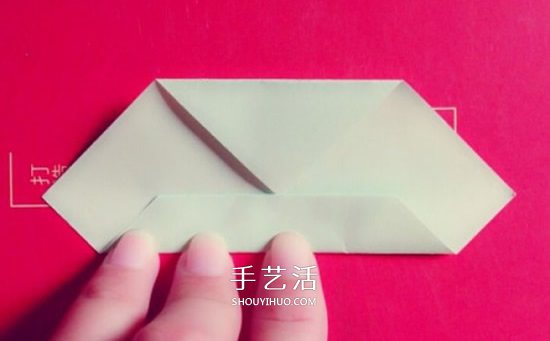 儿童折纸宝剑的图解 怎么折中国古代剑兵器(图3)