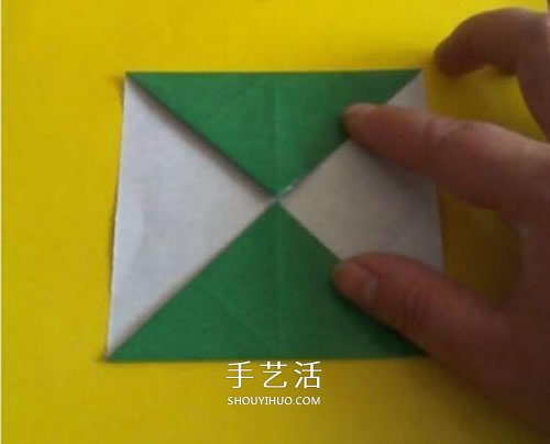 粽子的折法图解简单 纸粽子怎么折的教程(图6) 粽子的折法图解简单 纸粽子怎么折的教程(图6)