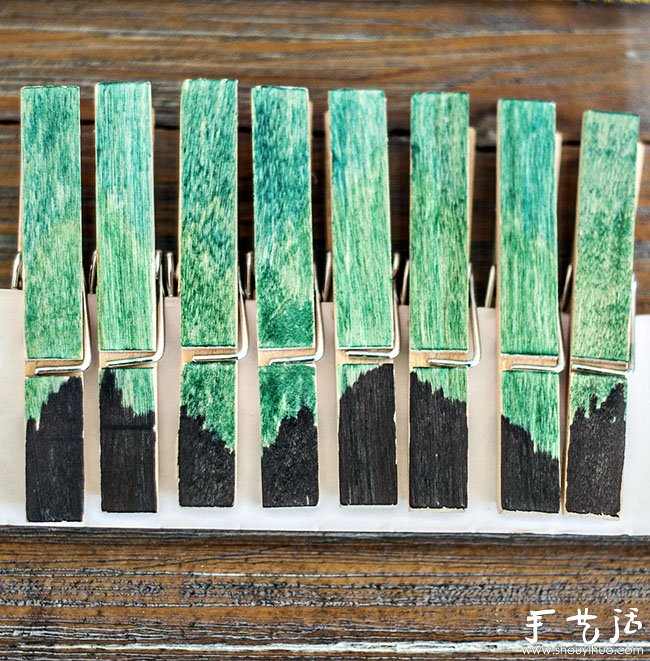 木夹子手工DIY简约蜡烛罐/笔筒(图4) 木夹子手工DIY简约蜡烛罐/笔筒(图4)