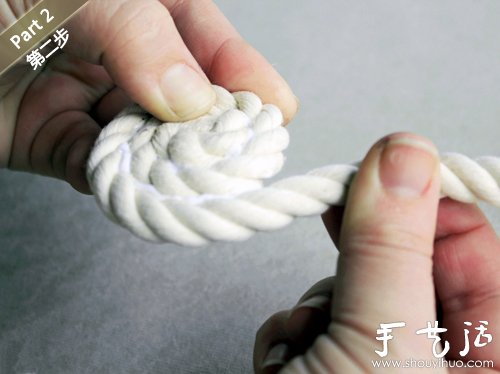 创意手工:编织绳手工DIY小清新花瓶(图2) 创意手工:编织绳手工DIY小清新花瓶(图2)