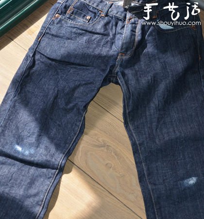 旧牛仔裤手工DIY“小狮子背包” - 诺云双维造物网