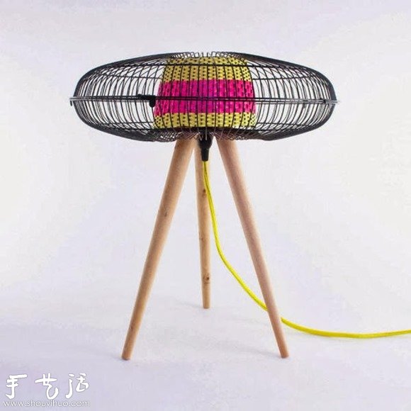 旧风扇手工制作灯具 既环保又能增加收入(图4) 旧风扇手工制作灯具 既环保又能增加收入(图4)