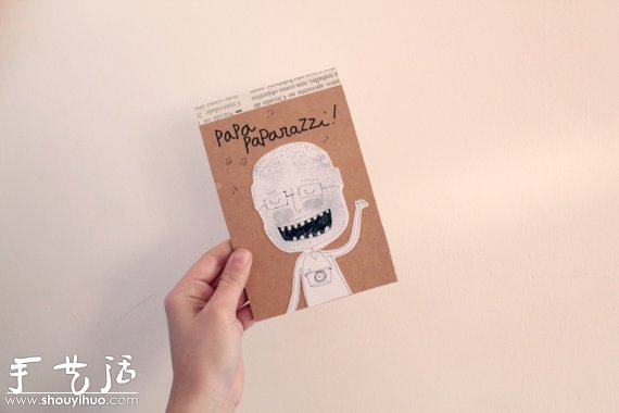 废旧硬纸板DIY个性艺术品(图4) 废旧硬纸板DIY个性艺术品(图4)