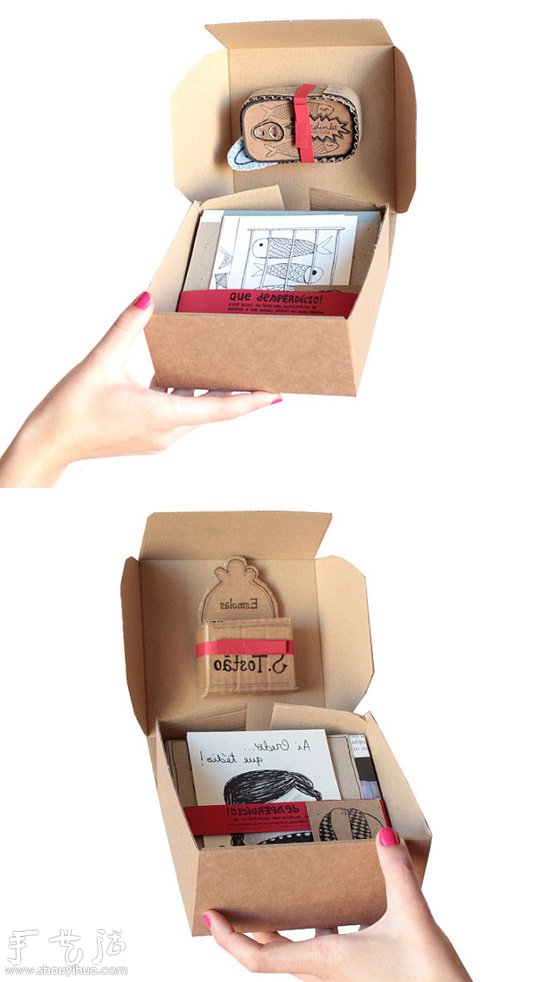 废旧硬纸板DIY个性艺术品(图3) 废旧硬纸板DIY个性艺术品(图3)