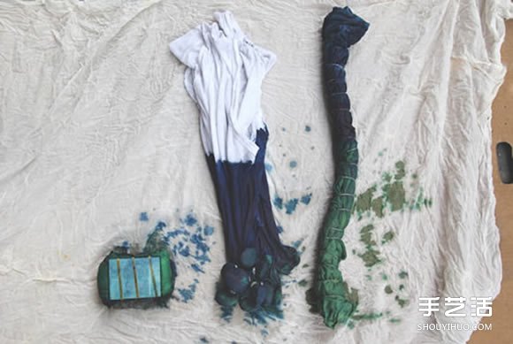 衣服靛蓝染色方法步骤 靛蓝染色衣物DIY图解(图13) 衣服靛蓝染色方法步骤 靛蓝染色衣物DIY图解(图13)