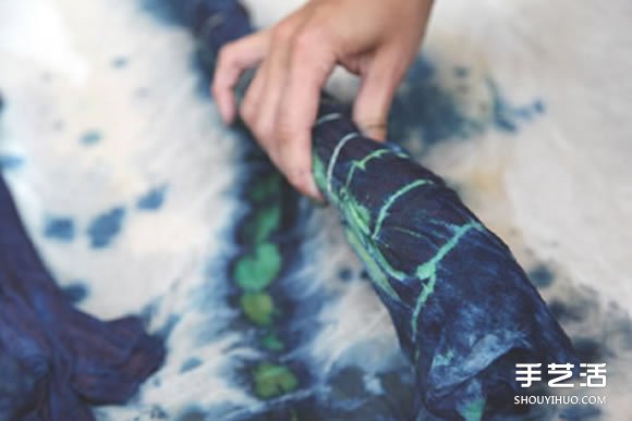 衣服靛蓝染色方法步骤 靛蓝染色衣物DIY图解(图15) 衣服靛蓝染色方法步骤 靛蓝染色衣物DIY图解(图15)