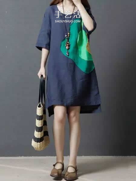 旧衣服布料改造再利用 给女儿做时尚小裙子(图10) 旧衣服布料改造再利用 给女儿做时尚小裙子(图10)