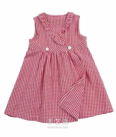 旧衣服布料改造再利用 给女儿做时尚小裙子(图12) 旧衣服布料改造再利用 给女儿做时尚小裙子(图12)