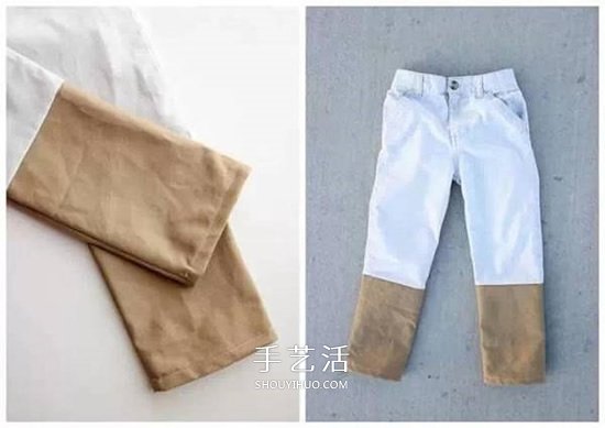 宝宝裤子加长的方法 儿童裤子改造加长图解(图7) 宝宝裤子加长的方法 儿童裤子改造加长图解(图7)