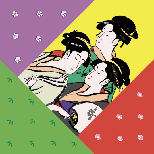 日式风格带柄纸扇的折纸方法(图5)