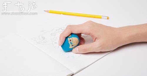 擦擦给橡皮擦理发(图6) 擦擦给橡皮擦理发(图6)
