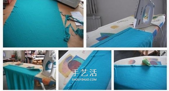 旧T恤改造厨房围裙图解 自制厨房围裙的制作方法(图4) 旧T恤改造厨房围裙图解 自制厨房围裙的制作方法(图4)