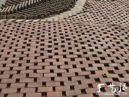 用砖头DIY的地毯(图3)