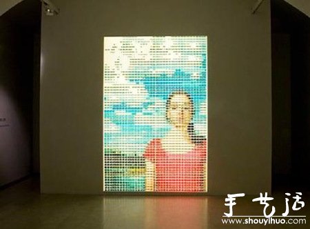 颜料瓶DIY美女 - 诺云双维造物网