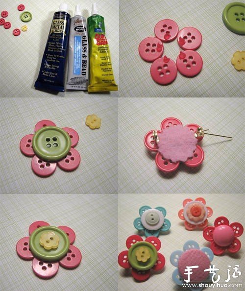 纽扣小饰品DIY(图2)