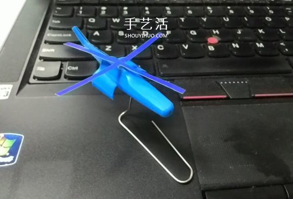 圆珠笔帽手工制作直升飞机模型的方法 - 诺云双维造物网