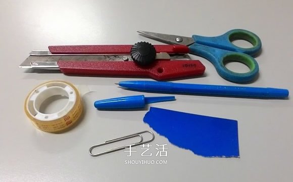 圆珠笔帽手工制作直升飞机模型的方法(图2)