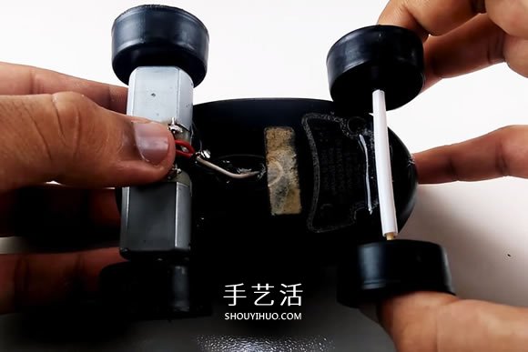 旧鼠标手工制作电动玩具车的教程(图16) 旧鼠标手工制作电动玩具车的教程(图16)