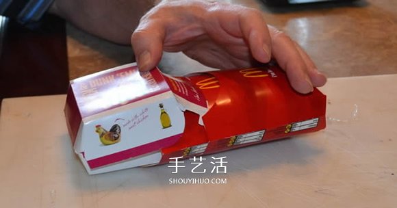 麦当劳包装盒废物利用 手工制作酷炫赛车模型(图4) 麦当劳包装盒废物利用 手工制作酷炫赛车模型(图4)