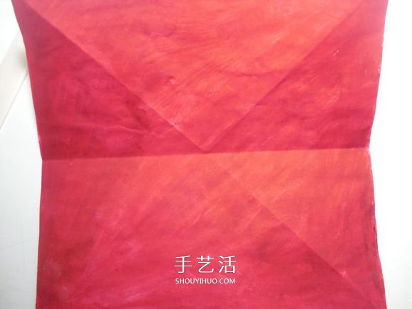 手工篝火的折纸方法 怎么折纸火焰图解教程(图5)