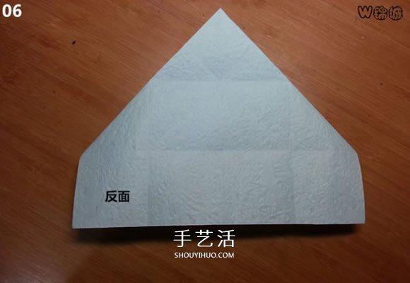 卡通天使的折纸教程 手工折可爱的天使图解(图6)
