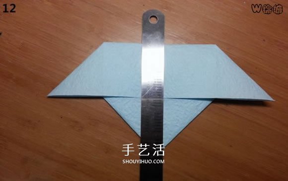 卡通天使的折纸教程 手工折可爱的天使图解(图12)
